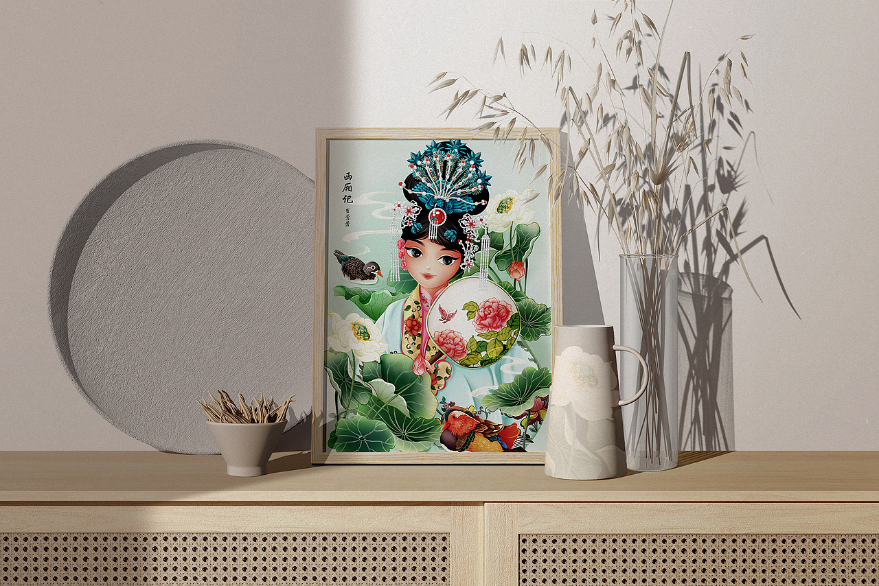 戏曲人物-美人儿