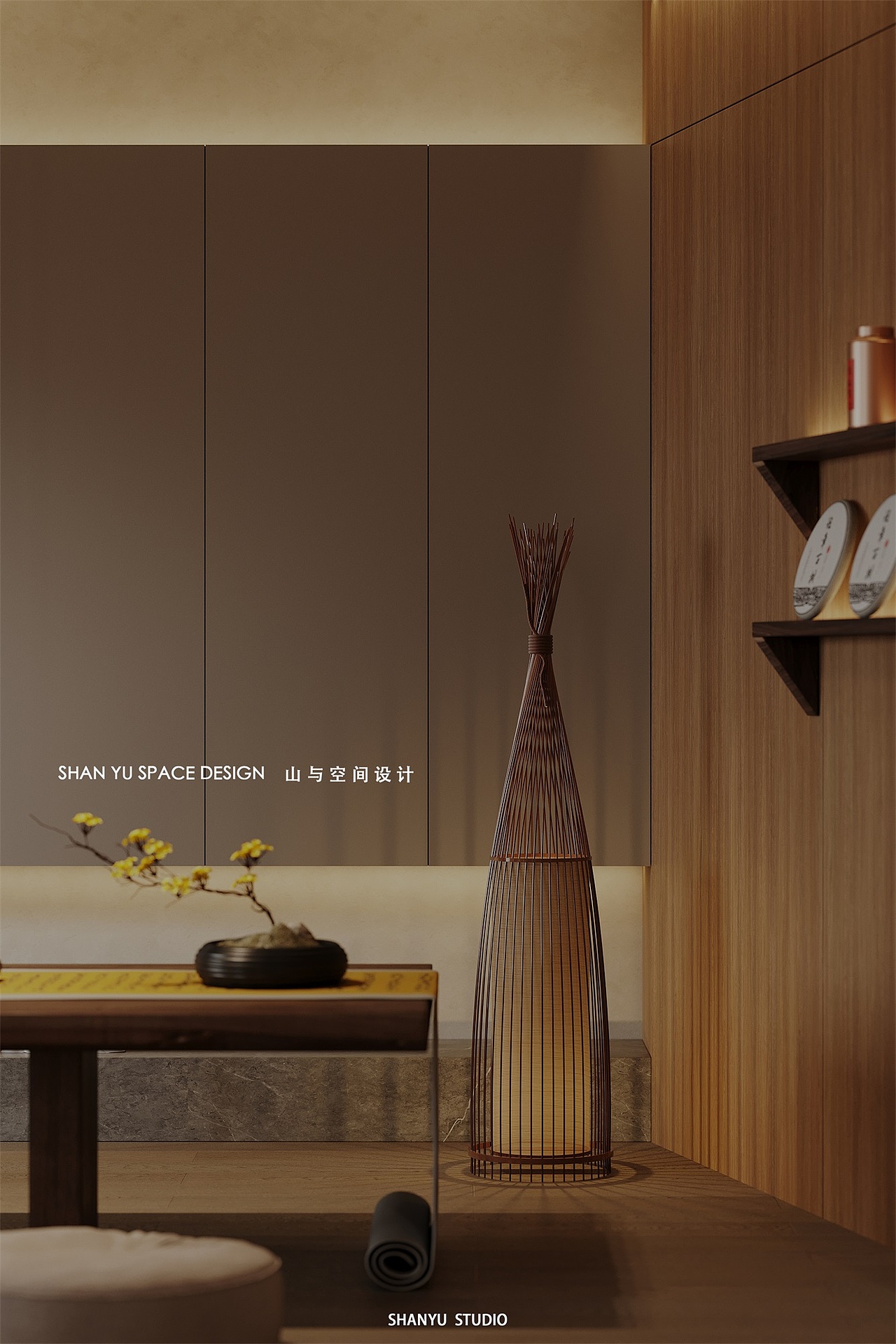 山与空间 | 玫瑰道茶室