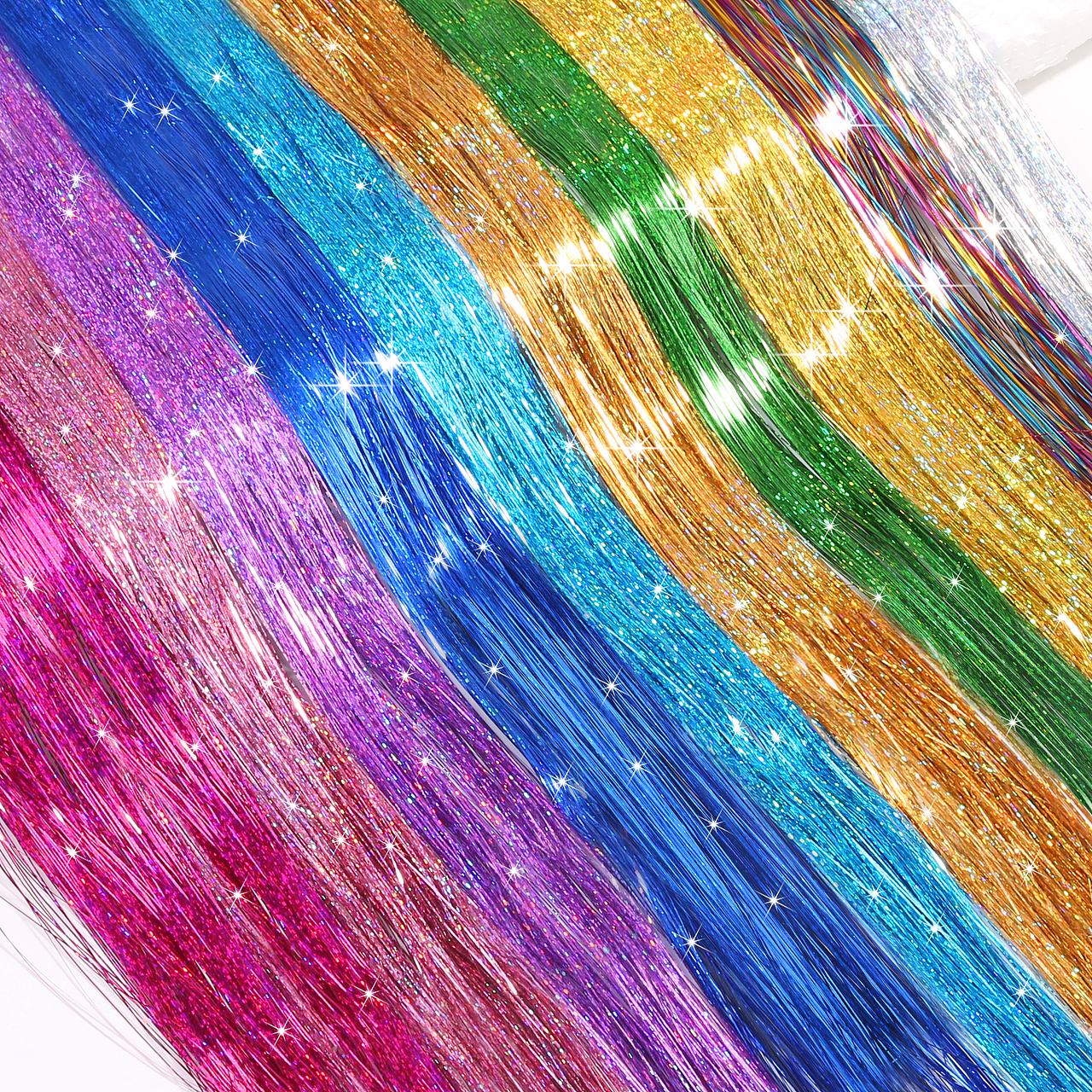 亚马逊主图 - 彩色假发