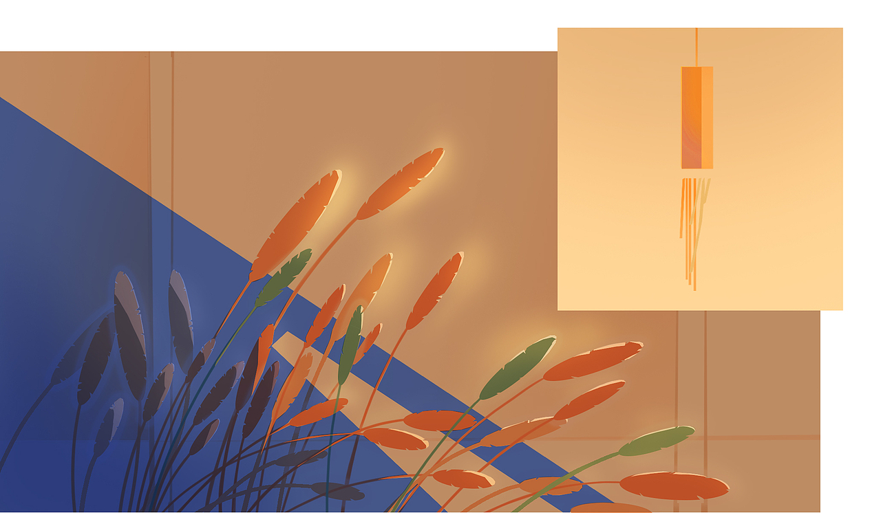 【LiAN】马尾咖啡宣传画