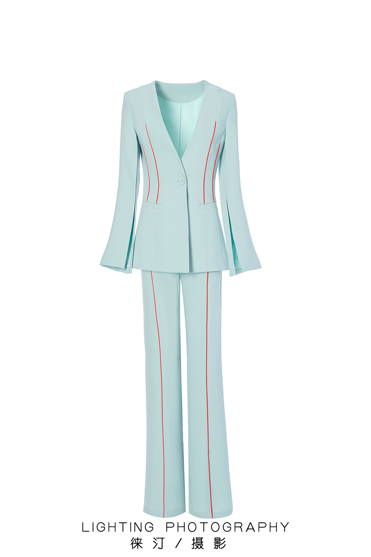 西装3D图摄影,人台图,平铺挂拍拍摄,饰品摄影