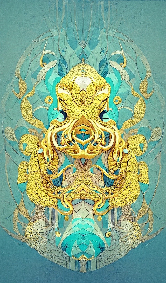 AI绘画档案馆|异生物图鉴