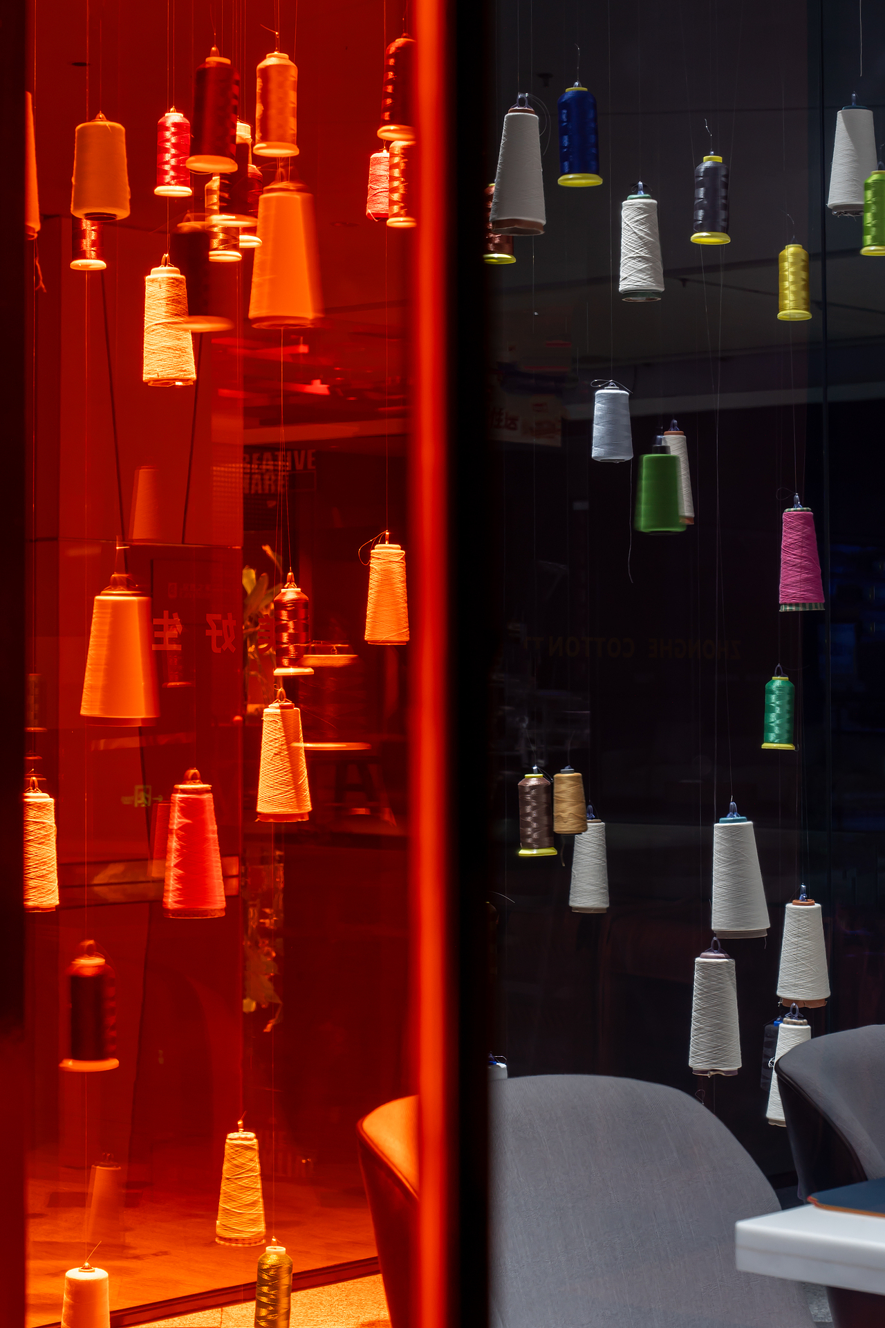 以梭代笔,以丝作画