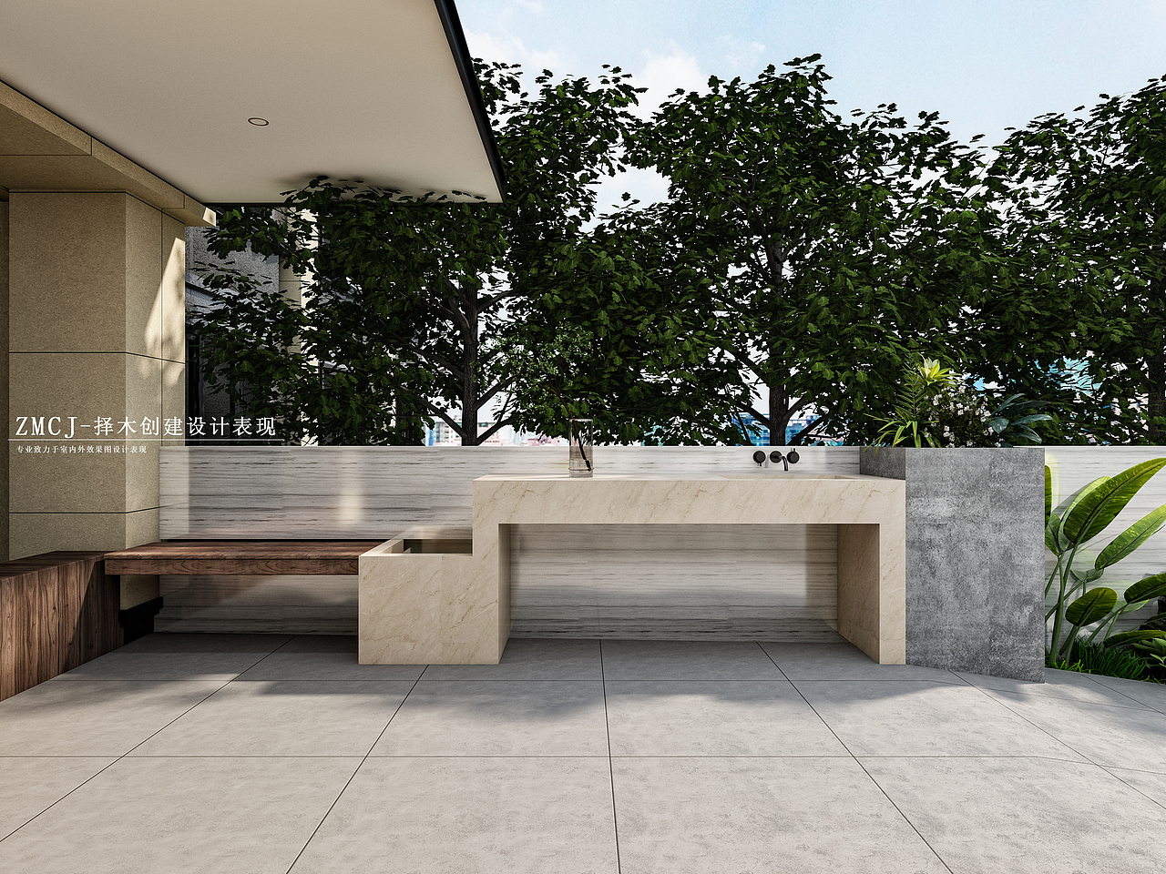 院子花园——择木创建表现