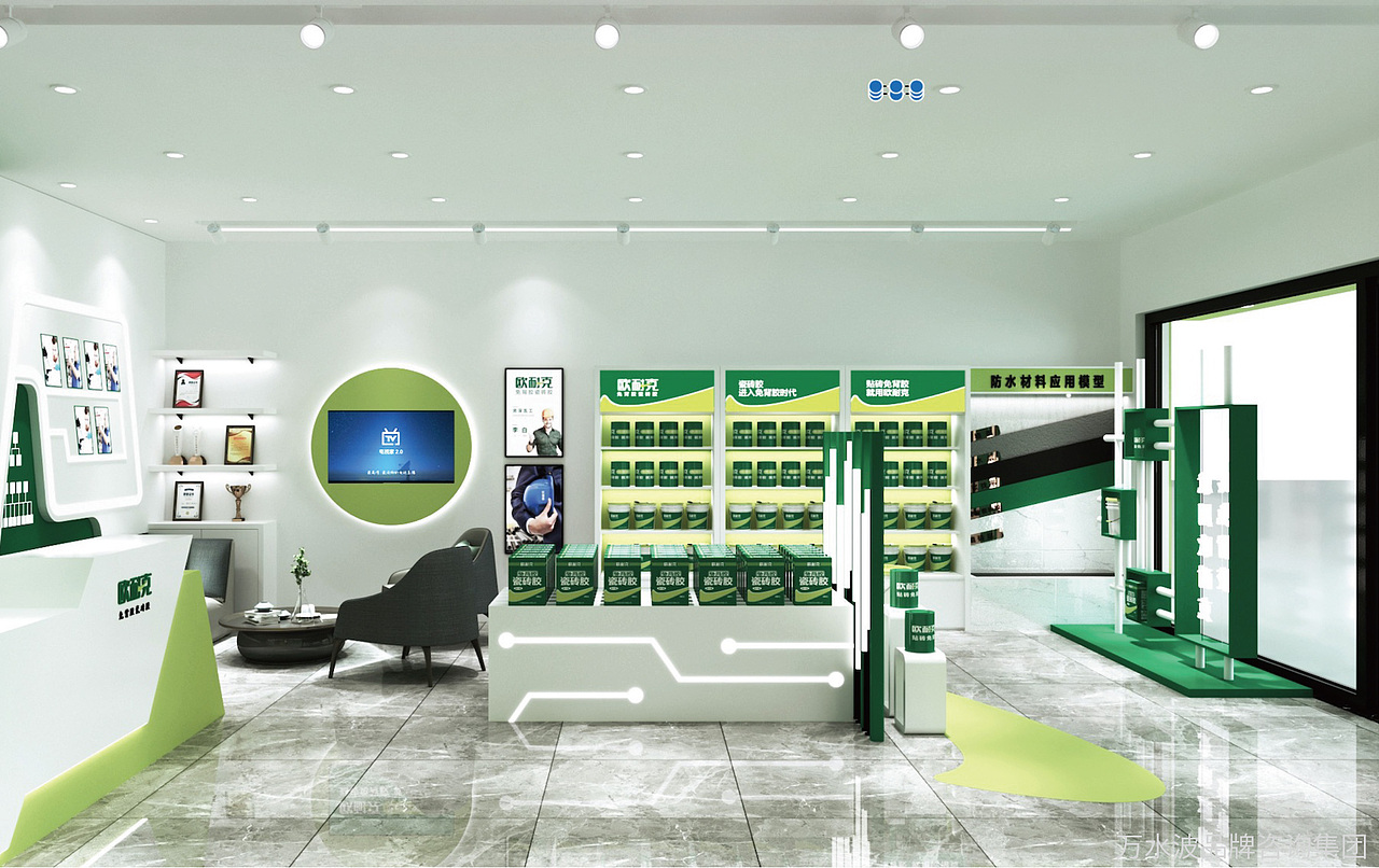 瓷砖胶SI店面设计（图ZMzIxNTQ0NjA0） - 其他空间 - 站酷设计师万水波咨询原创素材 - 站酷ZCOOL