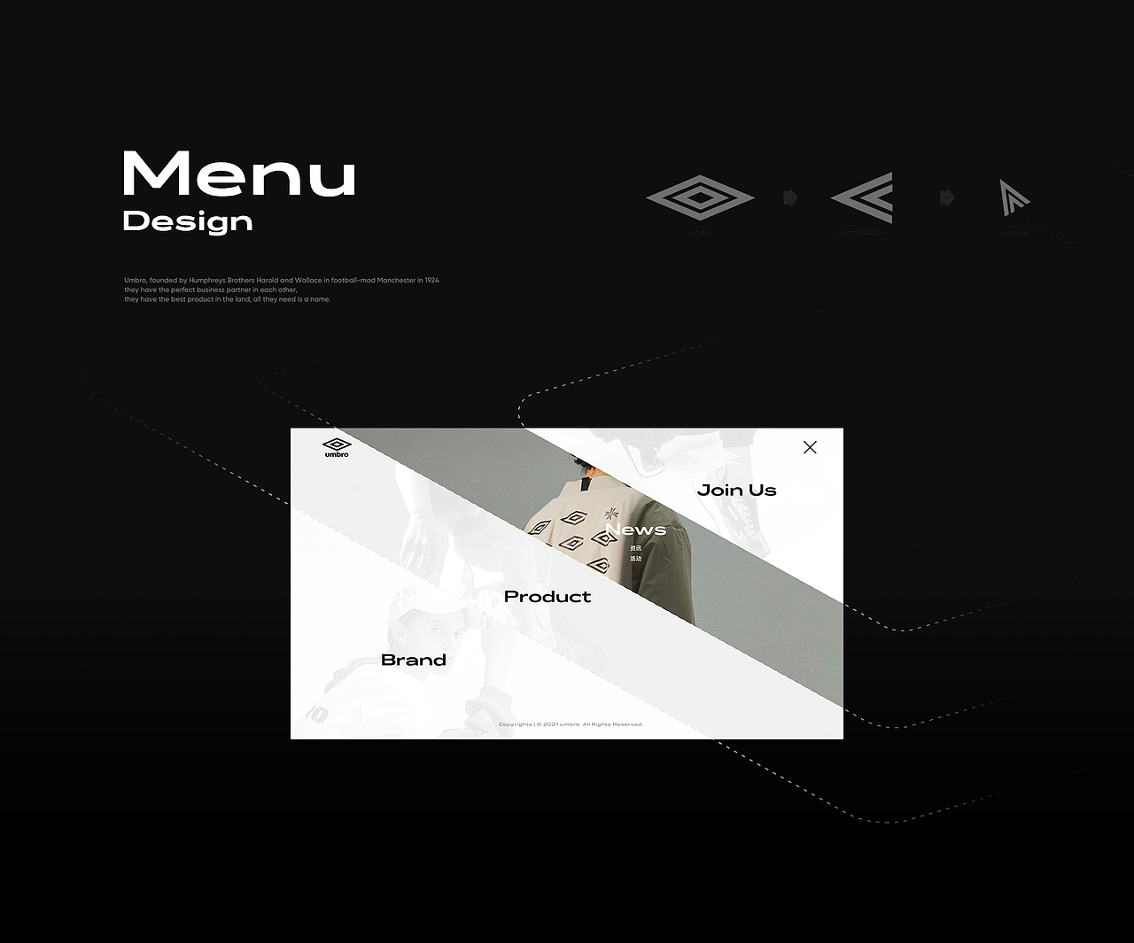 UMBRO茵宝运动 - 官网概念视觉