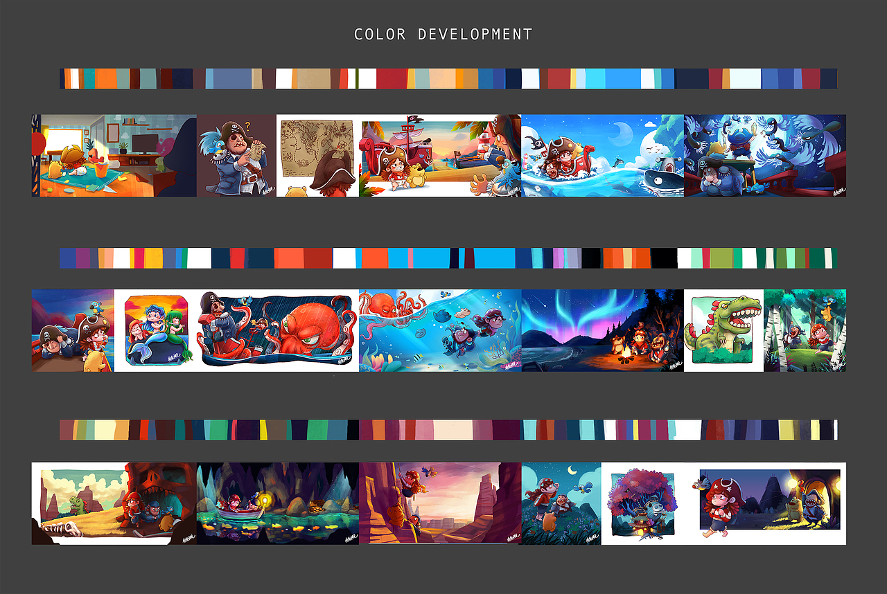 绘本——迷路的海盗（图ZMzAwNDU5ODky） - 绘本 - 站酷设计师熊熊师兄Avidor原创素材 - 站酷ZCOOL