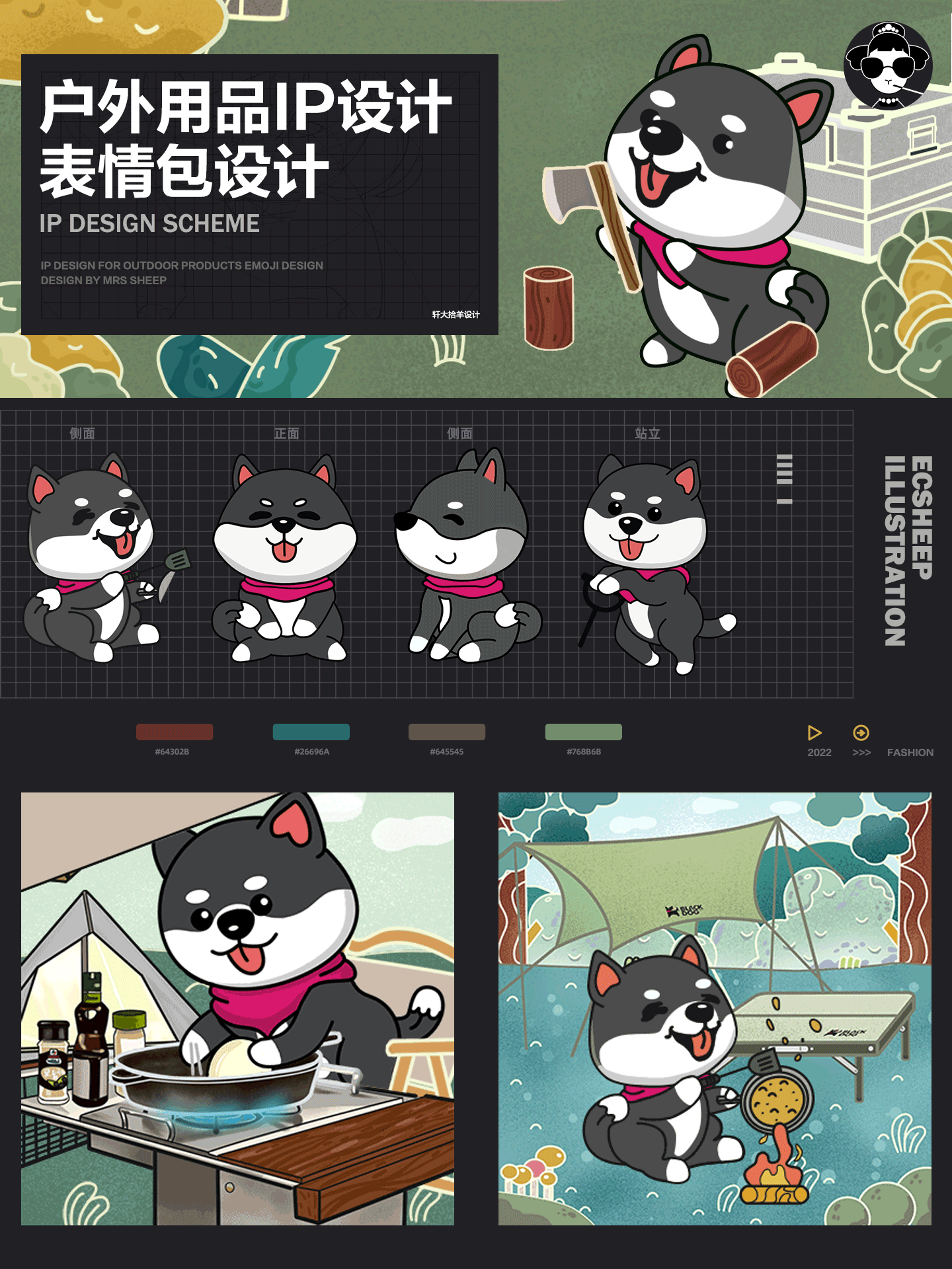 户外旅行/动态/表情包/过程分享/教程