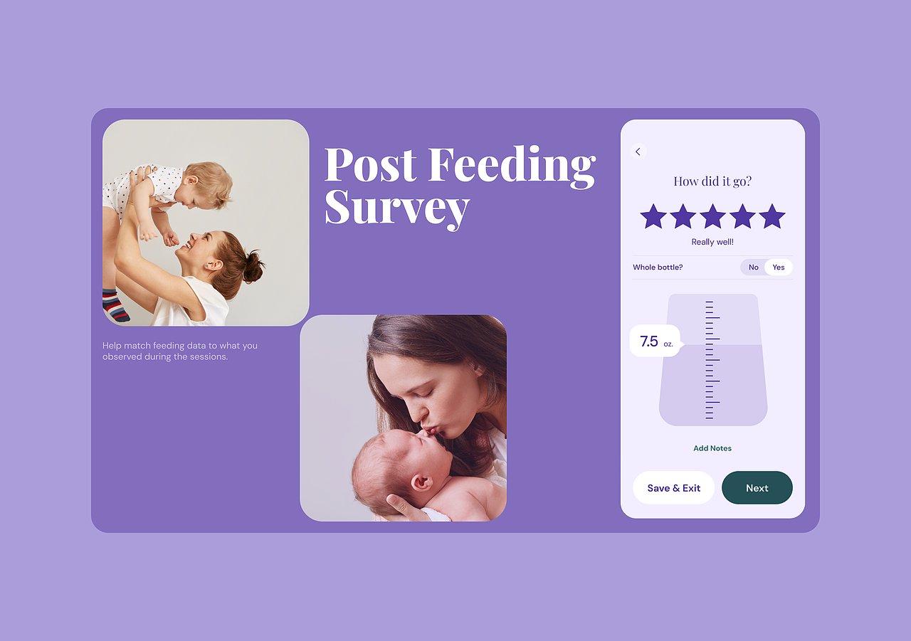 Connected Feeding with the nfant® Tracker App（图ZMzYxODU1NzUy） - APP界面 - 站酷设计师dannniels原创素材 - 站酷ZCOOL