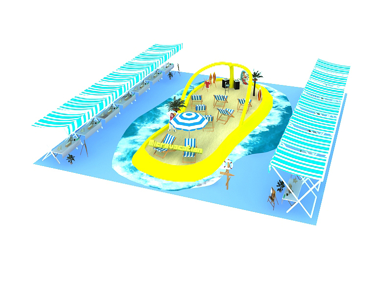 创意沙滩节集市