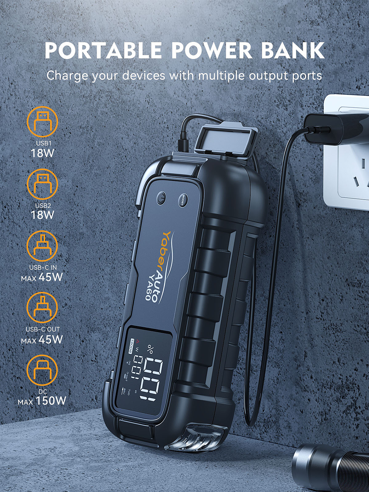 跨境电商 | 应急启动电源亚马逊详情页 × YC艺创视觉（图ZMzU2MTg4NTgw） - 产品 - 站酷设计师YCVISION艺创视觉原创素材 - 站酷ZCOOL