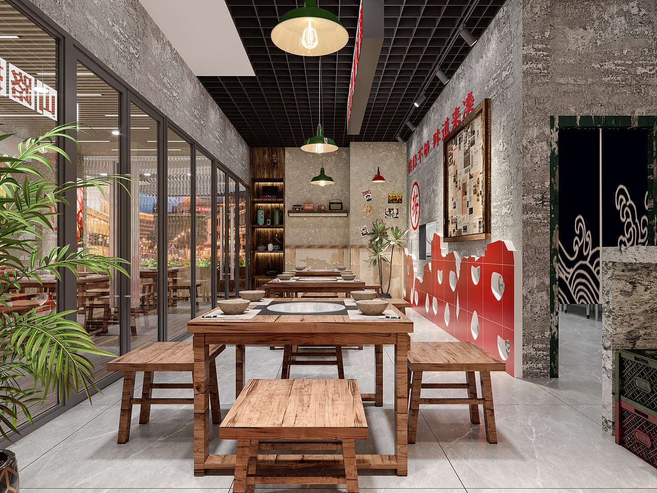 火锅店 和小姐妹约个火锅趴