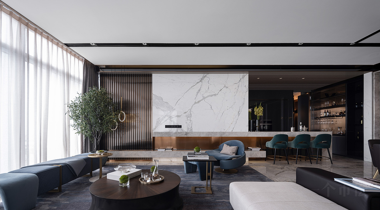 一个地产样板间室内空间表现（图ZMzY0MTQzNzY4） - 环境/建筑摄影 - 站酷设计师市侩原创素材 - 站酷ZCOOL