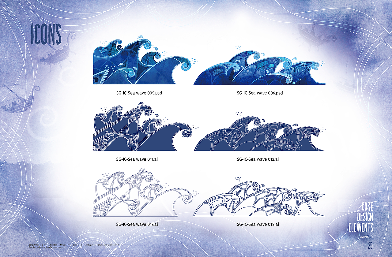 《海洋之歌》授权图库开发设计