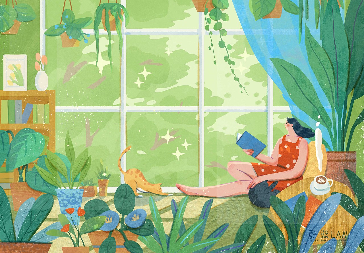 拜拜了！夏天！（图ZMzE0MTMzOTcy） - 商业插画 - 站酷设计师蔚蓝Lann原创素材 - 站酷ZCOOL