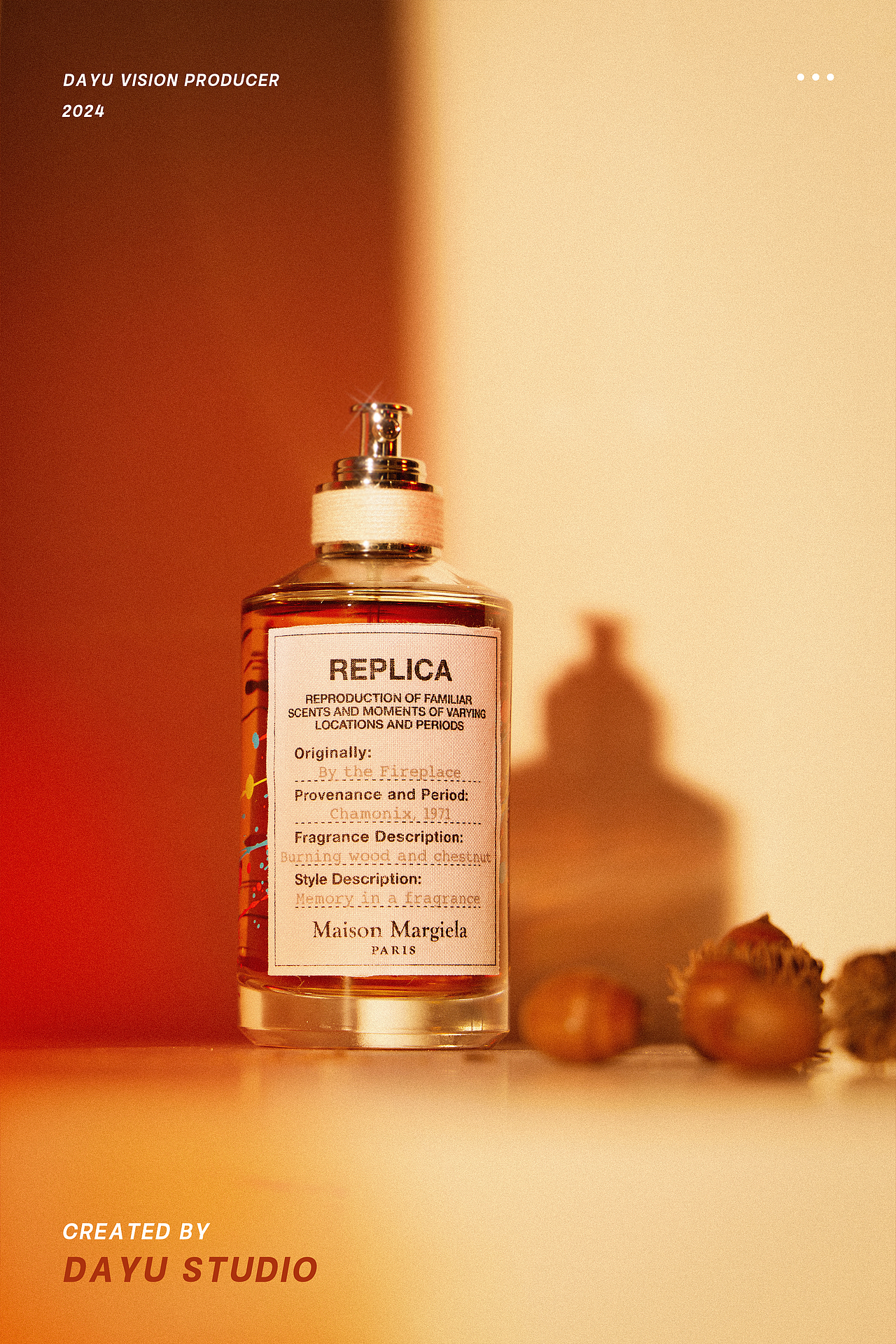 【温暖壁炉】香水拍摄（图ZMzY1MDgzMzU2） - 产品摄影 - 站酷设计师DaYuStudio原创素材 - 站酷ZCOOL