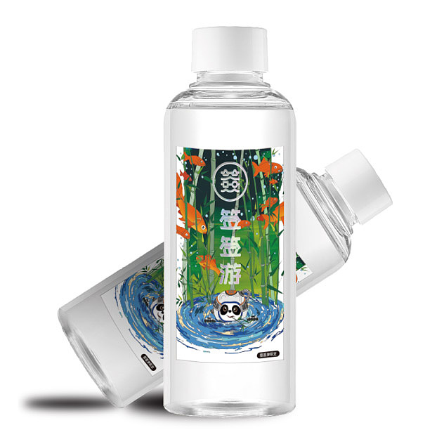 IP插画瓶装水包装