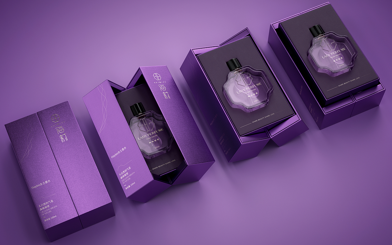 徐海莉Haylee男女士香水包装设计