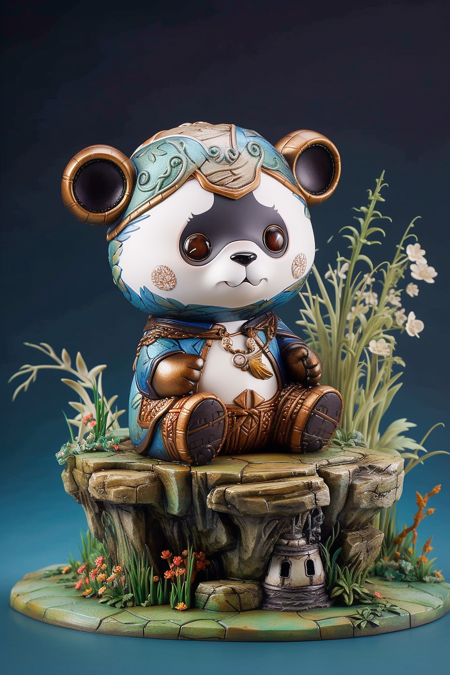 熊猫IP形象设计(年幼版)