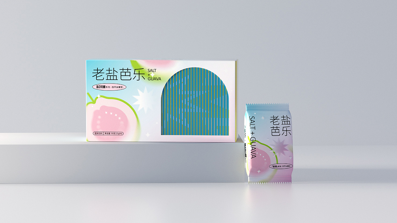 【盐力觉醒·老盐冻干水果饮】包装设计（图ZMzEwNjkyMjM2） - 包装 - 站酷设计师Averything原创素材 - 站酷ZCOOL