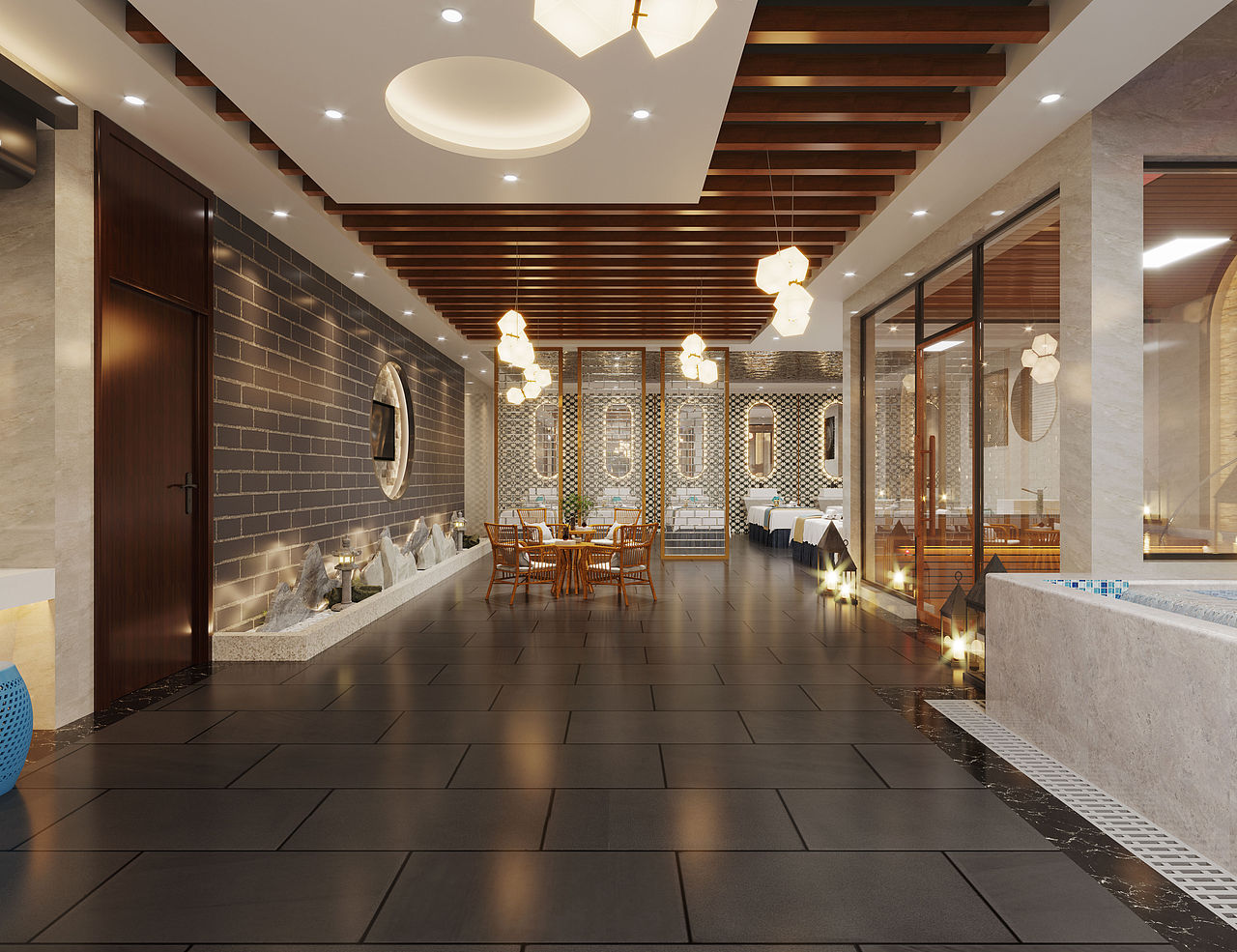 是享受生活的一种态度,一种安然,感悟生活!——浴场