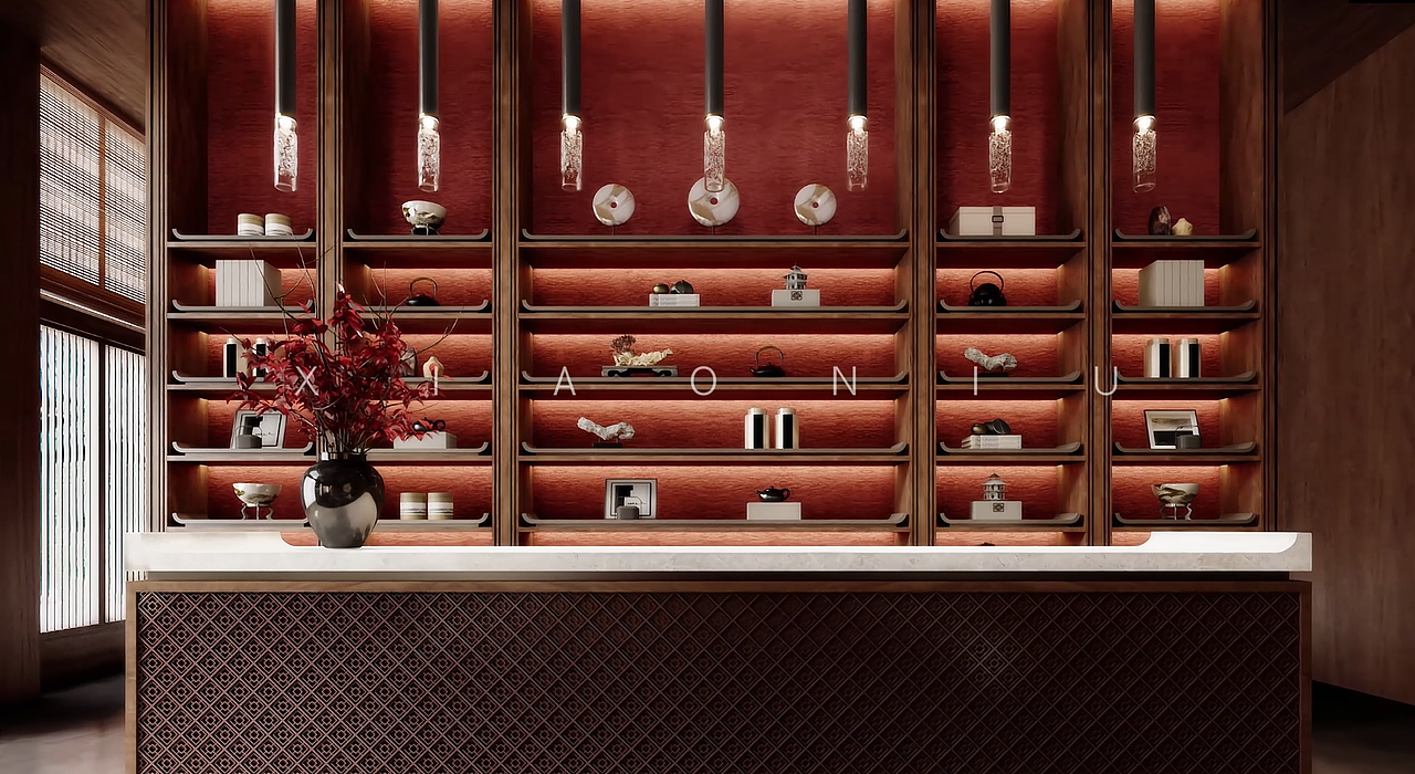 中式建筑室内漫游