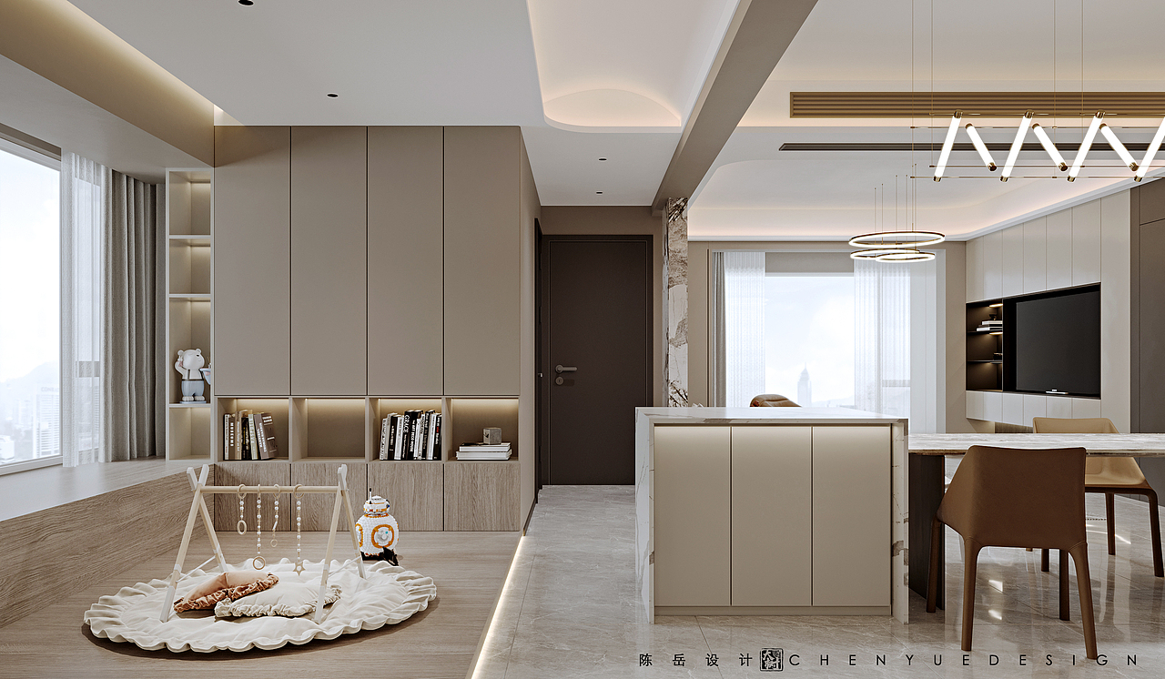 陈岳作品 | 星屿 | 川发天府上城（图ZMzI4Njc2OTA0） - 家装设计 - 站酷设计师ATDESIGN陈岳原创素材 - 站酷ZCOOL