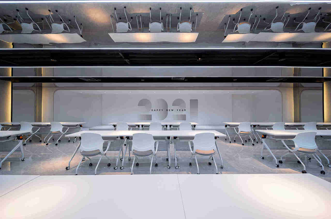 西安900平米共享办公室装修设计效果图（图ZMzAxNTkxOTU2） - 商业空间设计 - 站酷设计师工装之家装修网原创素材 - 站酷ZCOOL