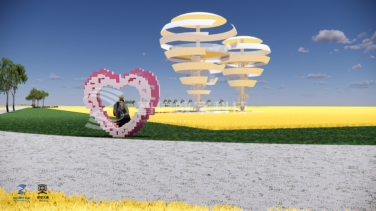 天津某村庄田园生态品牌导视系统丨仅供参考 禁止商用