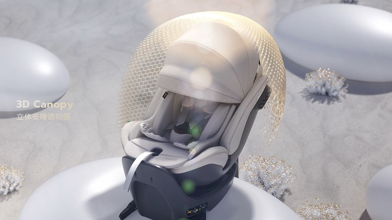 nado丨龙年系列06MAX安全座椅丨产品动画（图ZMzcwMzM0MTY4） - 动画/影视 - 站酷设计师怪势力视觉原创素材 - 站酷ZCOOL