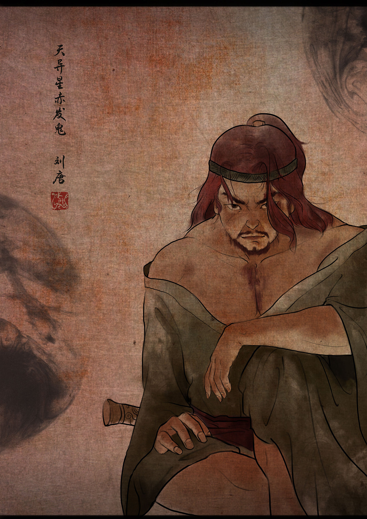 水浒之三十六天罡（图ZMzAwMjI0NzMy） - 艺术插画 - 站酷设计师画插画的大橙子原创素材 - 站酷ZCOOL