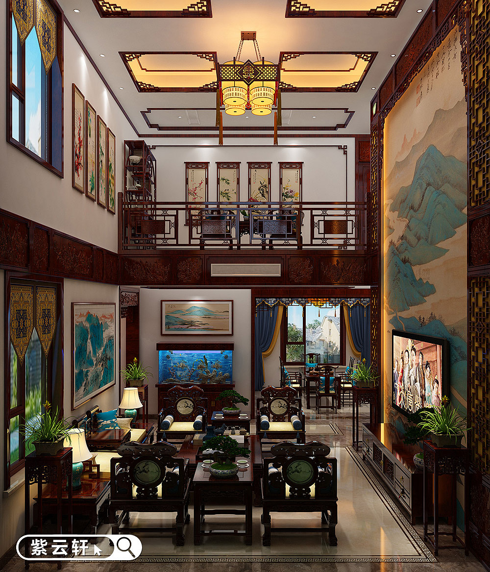 古典中式设计家装效果图