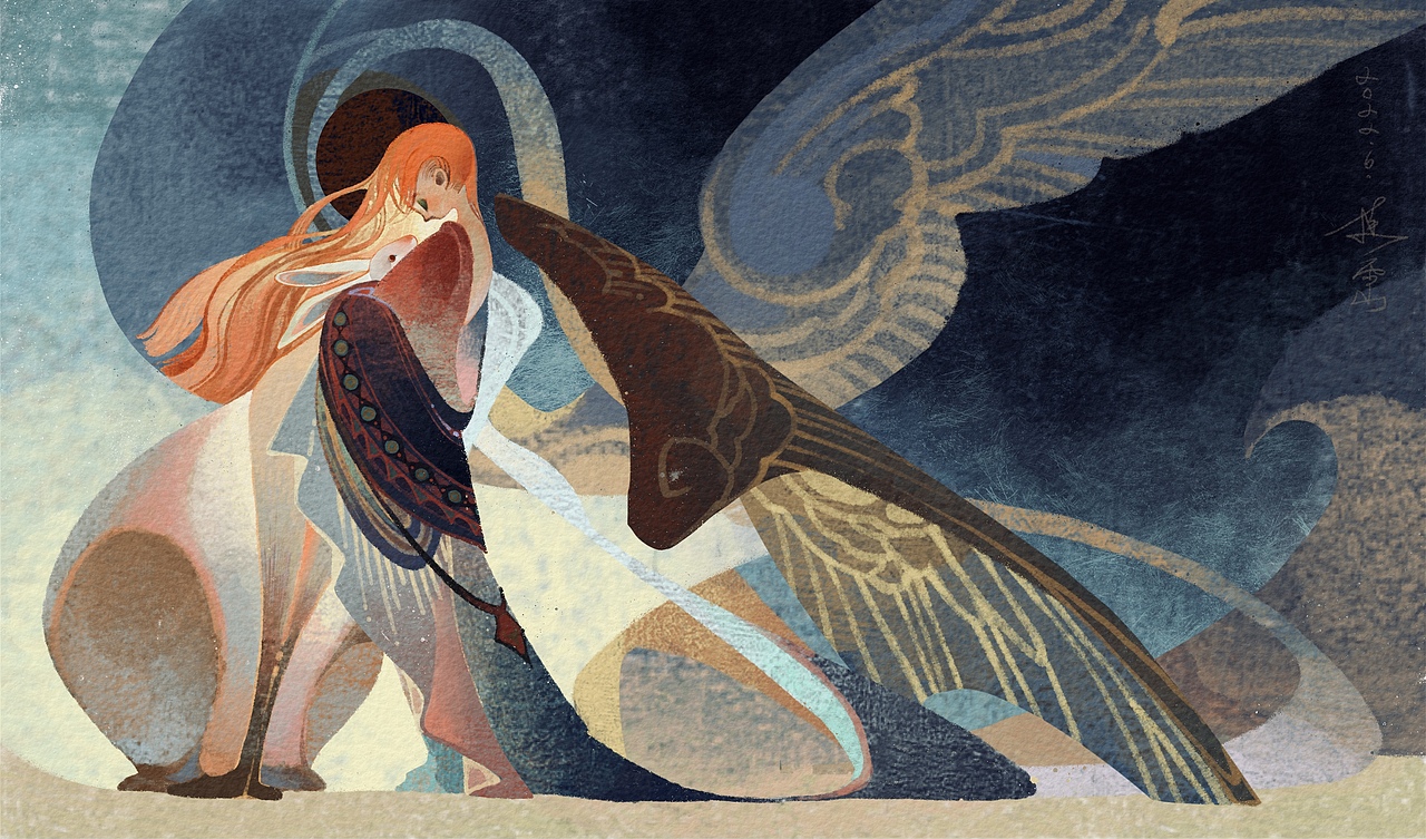 procreate日常合集（图ZMzIxOTEzMDI0） - 商业插画 - 站酷设计师连雨山原创素材 - 站酷ZCOOL