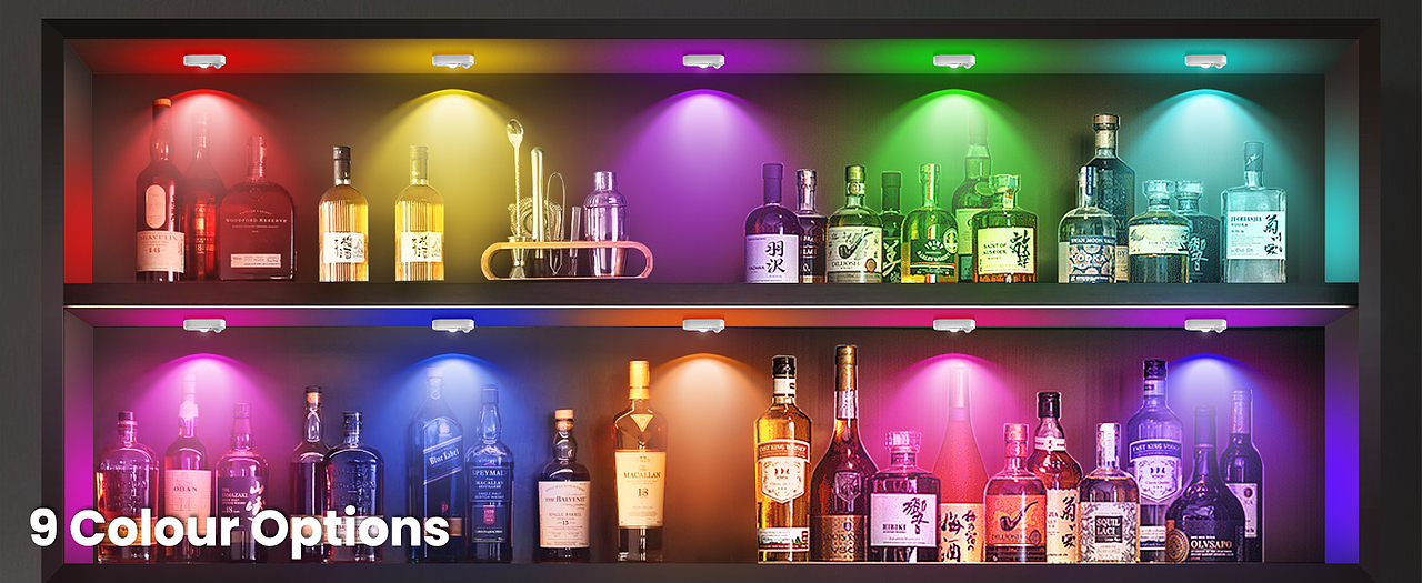 RGB感应小夜灯(酒柜)