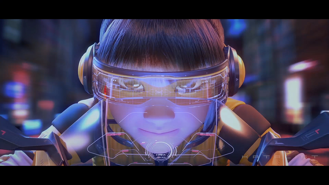 原创酷妹骑手执行秘密任务CG动画,3D视频-卡达利工作室（图ZMzEwMzQyODY0） - 动画/影视 - 站酷设计师卡达利工作室原创素材 - 站酷ZCOOL