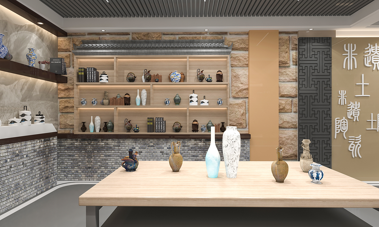 展厅展馆 党建文化 乡村振兴 校园文化 园林景观（图ZMzQ5MjQ3MTcy） - 家装设计 - 站酷设计师西安壹博设计6688原创素材 - 站酷ZCOOL