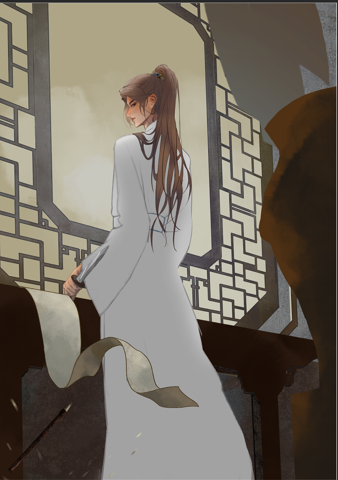 “被发现了” 附绘画过程