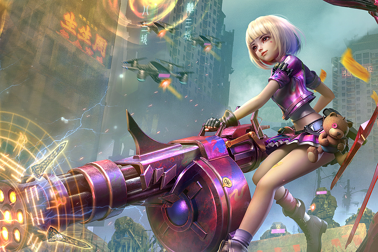 《异能都市》手游项目-kv精修