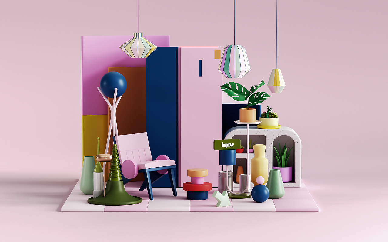 奇思妙想（图ZMzcwNDE4NTIw） - 场景 - 站酷设计师花漾年華原创素材 - 站酷ZCOOL