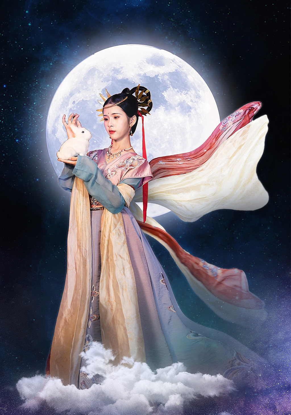 举报收藏分享原创作品摄影人像摄影中秋节汉服小寒节气海报j自在小寒