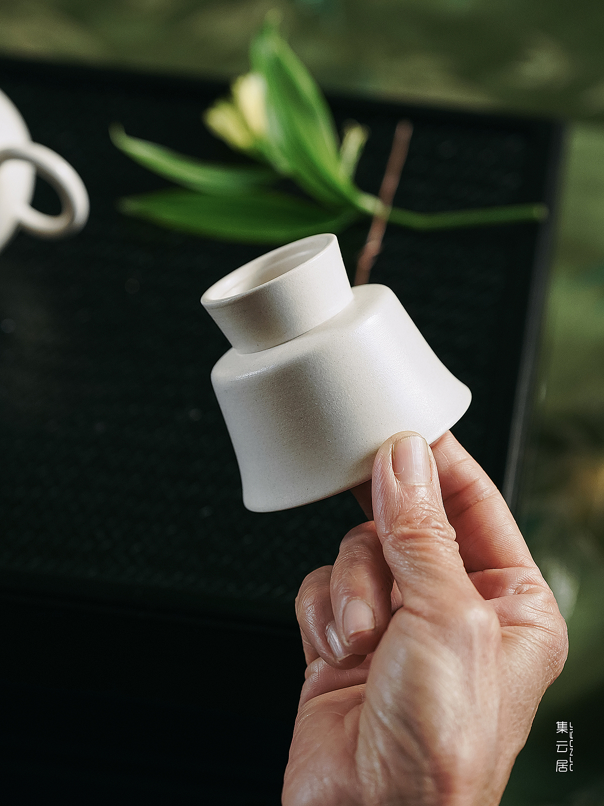 粉引·白·壶·杯