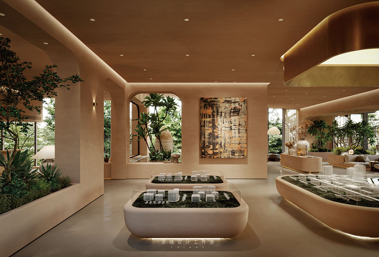 营销中心设计｜静谧的时光（图ZMzQ2NDAwMDky） - 酒店餐饮设计 - 站酷设计师ilost2h原创素材 - 站酷ZCOOL