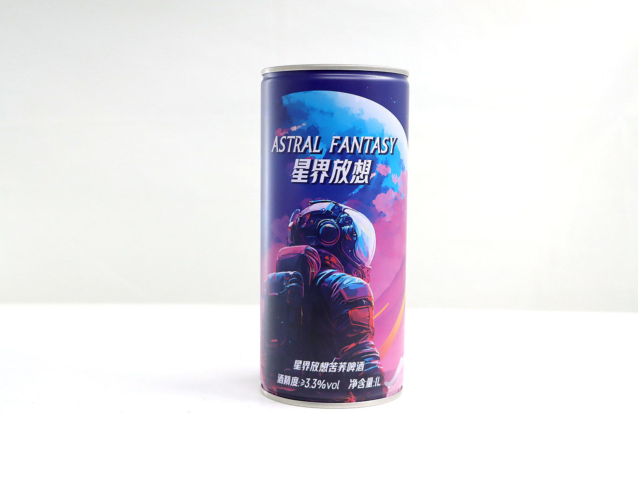 星界放想苦荞啤酒包装设计×派辛辛丨永不停止探索未知