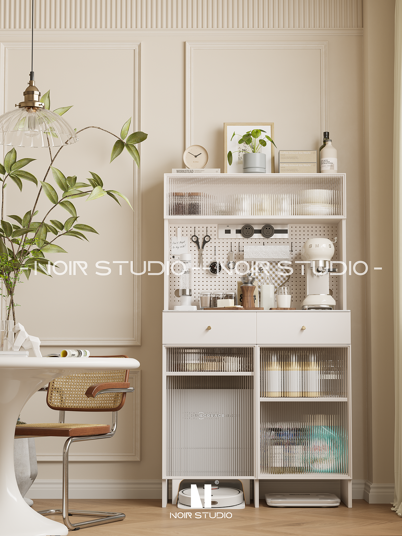 餐边柜渲染（图ZMzQ4MDYxMjE2） - 生活用品 - 站酷设计师小方昵原创素材 - 站酷ZCOOL