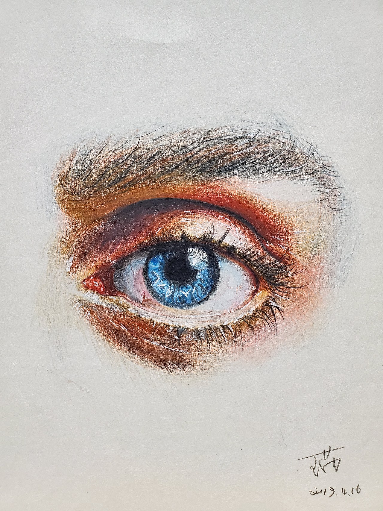 彩铅练习（图ZMjk2ODE2NTA4） - 绘画 - 站酷设计师海棠仙子原创素材 - 站酷ZCOOL