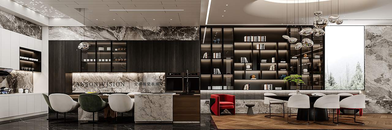 Anson︱几木三舍 现代商业空间表现