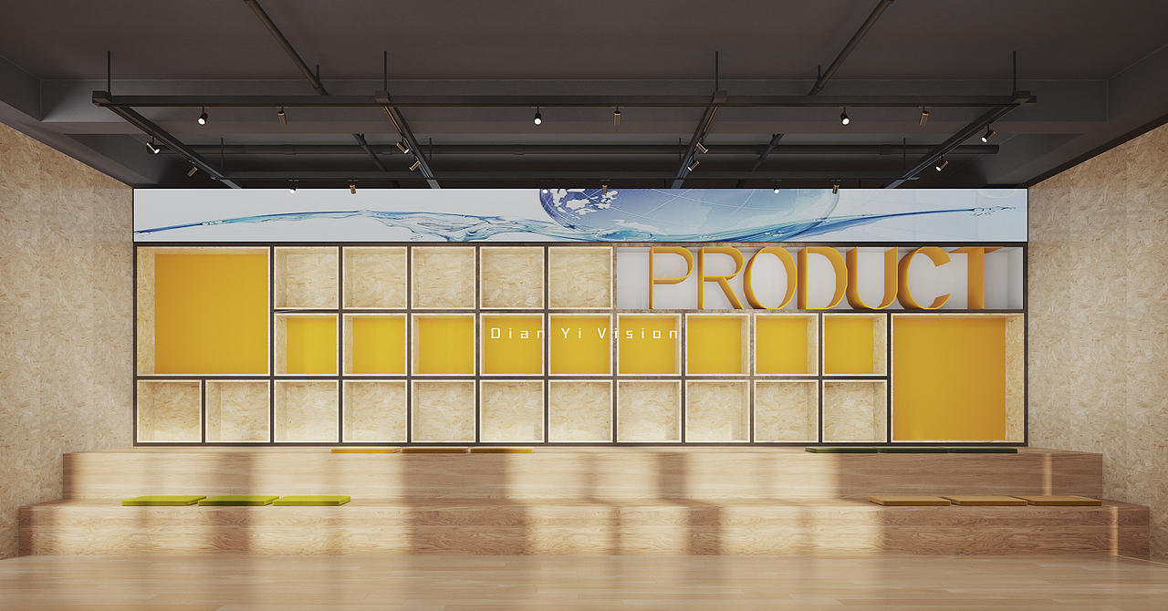 办公空间效果表现（图ZMzAwNjUxMzgw） - 商业空间设计 - 站酷设计师Max点意原创素材 - 站酷ZCOOL