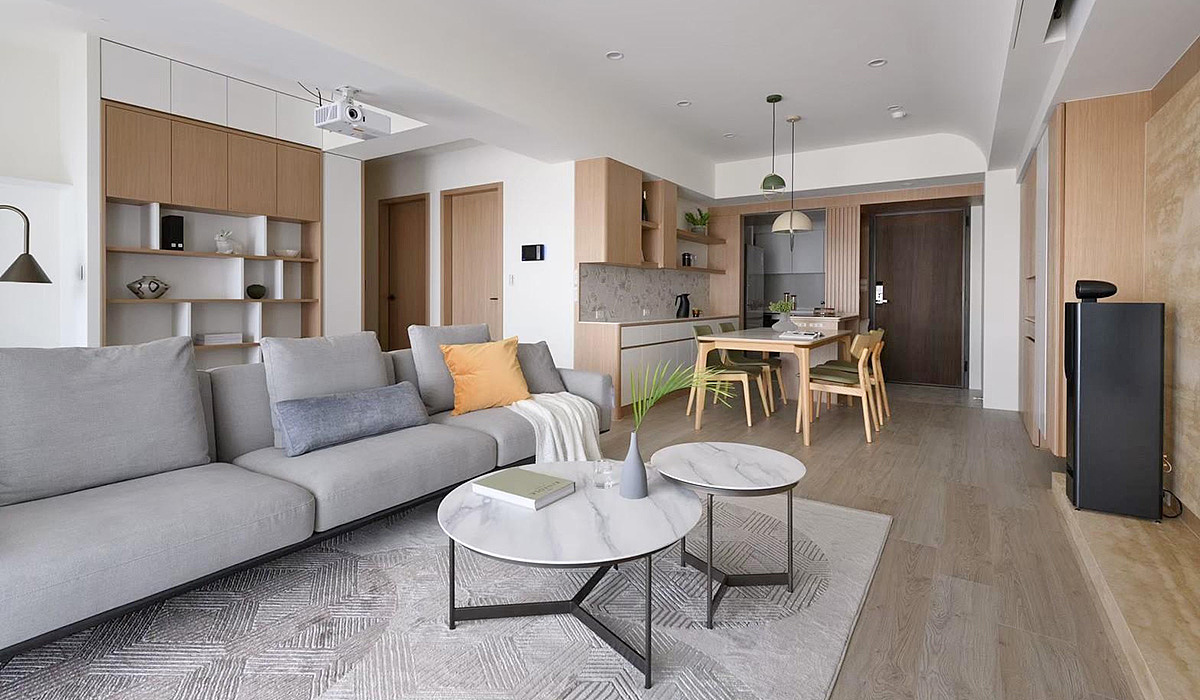 家装设计案例鉴赏——日系清新无印风简约小窝