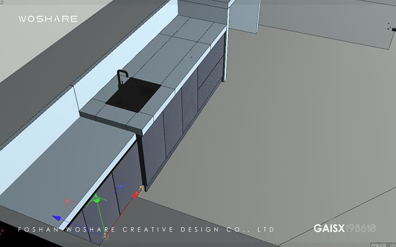 山西天台花园户外操作台设计