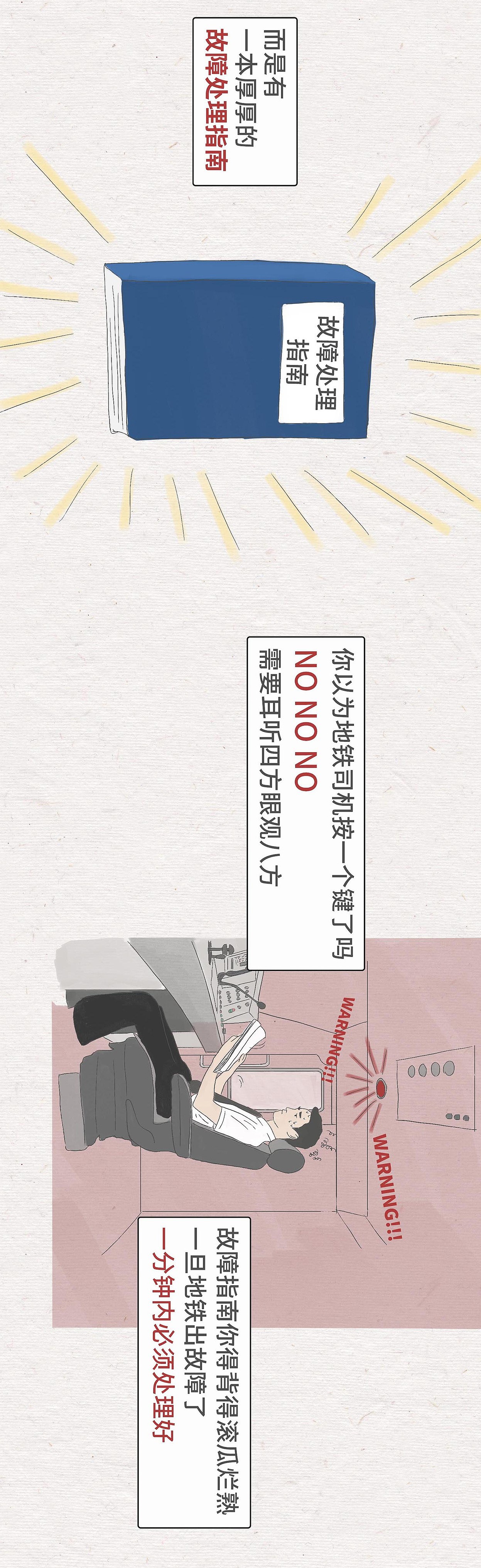 《沉浸式感受地铁司机的一天》-条漫（图ZMzE3MjI4ODI4） - 中/长篇漫画 - 站酷设计师会飞的萌仓鼠原创素材 - 站酷ZCOOL